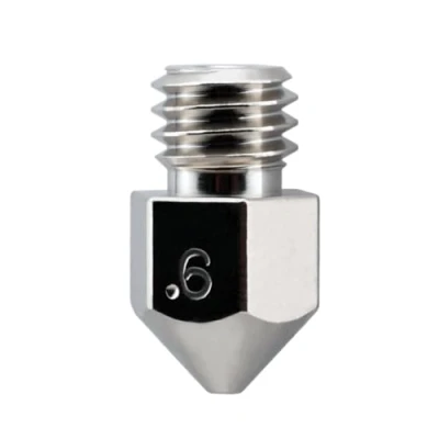 Imagen de Micro Swiss Plated Wear Resistant Nozzle MK8 MakerBot, CraftBot, BQ Witbox, Prusa I3 Hephestos 0,6 mm
