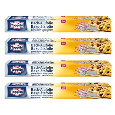 Imagen de toppits Back de aluminio pantalla (6 m x 37 cm), 4 unidades (4 6 m)