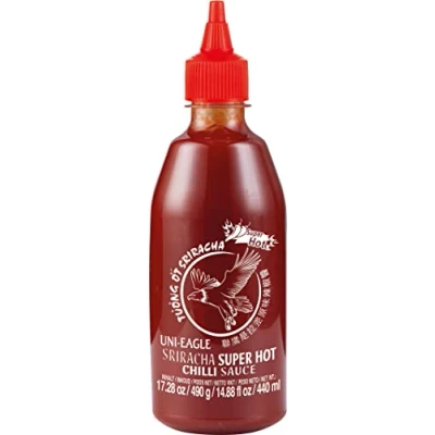 Imagen de UNI EAGLE Chilisauce, Sriracha sehr scharf, 490 g / 440 ml