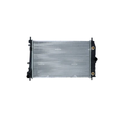 Imagen de NRF 59129 Radiador, refrigeración del motor Aluminio 670 435 34 Aletas unidas mecánicamente
