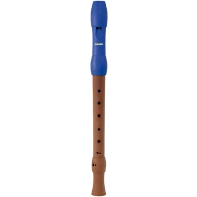 Imagen de HOHNER Flauta dulce Alegra Line azul barroco de dos piezas