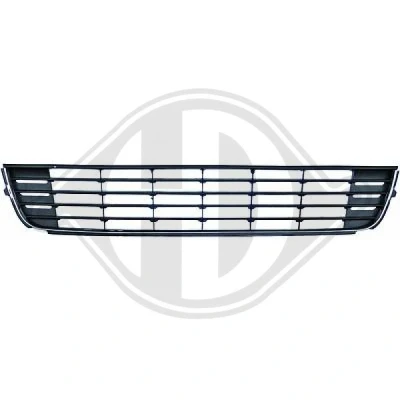 Imagen de DIEDERICHS 2296045 Rejilla Parachoques borde cromado centro VOLKSWAGEN: Touran I, Caddy 3 norauto, oscaro, mister auto