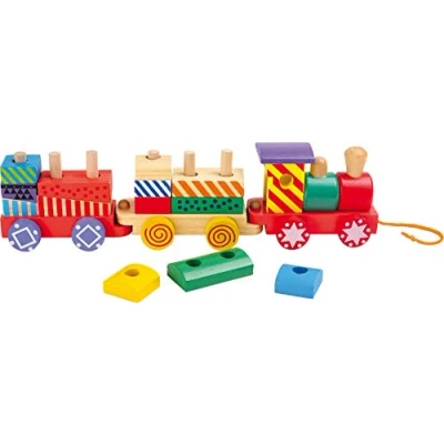 Imagen de Legler Tren &quot;colorido&quot; de madera, para +3 años (3498)