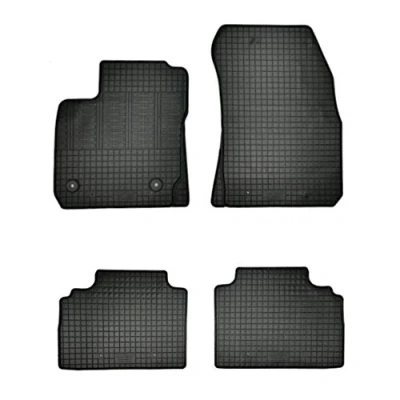 Imagen de AutoStyle CK RFO03 Juego de alfombrillas suelo caucho macizo delante y detrás 4 negro FORD: Tourneo Courier MPV