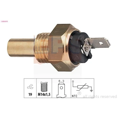Imagen de EPS 1.830.015 Sensor de Temperatura del Refrigerante Made in Italy OE Equivalent BMW: 3 Berlina, 5 7, SKODA: Felicia 1 Pickup