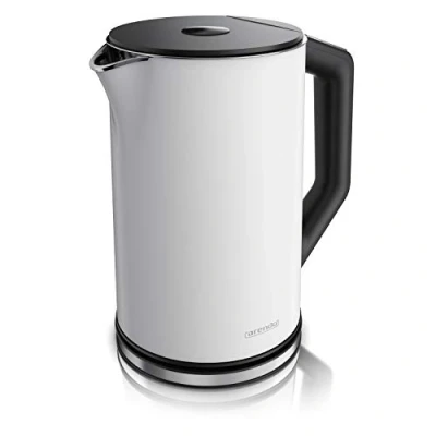 Imagen de Arendo Hervidor de Agua Eléctrico 1,5 litros Acero Inoxidable con ajuste Temperatura 40C a 100C en incrementos 5 Modelo Elegant Diseño doble pared Libre BPA