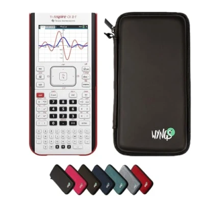 Imagen de CALCUSO Paquete Básico Negro con Calculadora Grafica TI Nspire CX II T