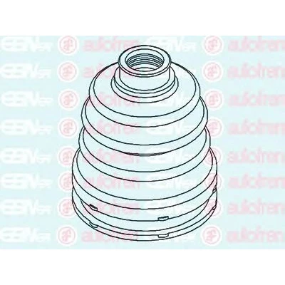 Imagen de AUTOFREN SEINSA D8533 Fuelle Palier 97 lado de engranaje OPEL: Corsa C Hatchback, Combo Tour, Meriva A, FORD: FIESTA 5, 6, Fusion Familiar