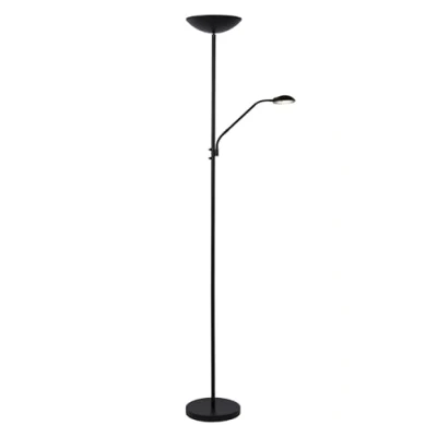 Imagen de LUCIDE ZENITH Lámpara de lectura LED Regul. 3000K Negro