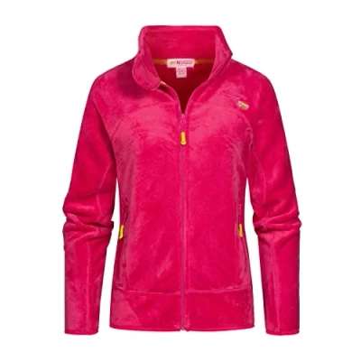 Imagen de Geographical Norway Upaline Lady Chaqueta Forro Polar Mujer Cremallera Otoño Invierno Primavera Ciente Suéter Mujeres De Manga Larga Piel Suave Aire Libre (Malabar L)