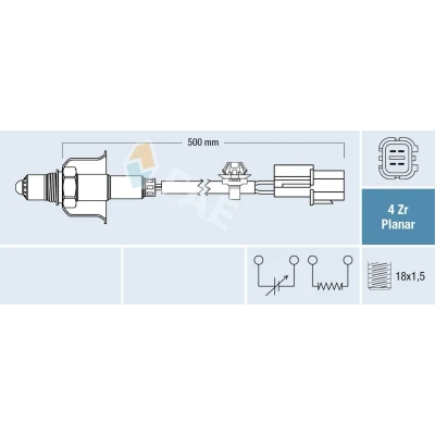 Imagen de Sonda lambda FAE 77712