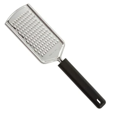 Imagen de Arcos Rallador de Limón Queso Zester Cocina Acero Inoxidable 130 mm Mango Polipropileno Color Negro Gadgest Profesionales