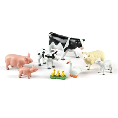 Imagen de Learning Resources Animales de la Granja Jumbo, mamás y Sus crías