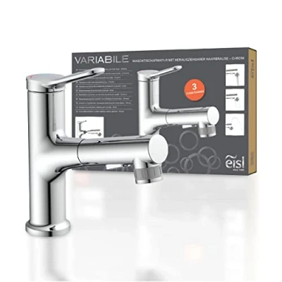 Imagen de EISL NI075VARCR Grifo de baño Cool, Cromo, Platzsparend