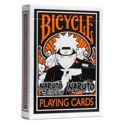 Imagen de Bicycle Naruto Shippuden Baraja de Cartas para coleccionistas, Magos y Fans