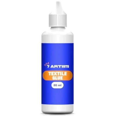 Imagen de 7 Artists Pegamento Textil 80 ml para Tela Ropa Telas y Tejidos Cola Fabric Glue
