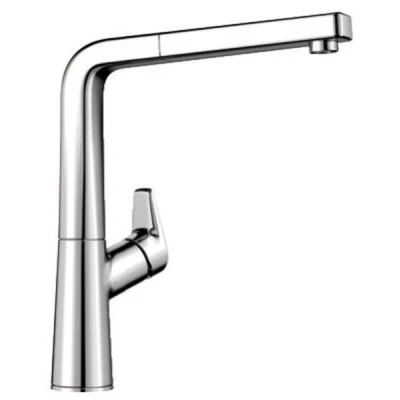Imagen de BLANCO 521277 AVONA S Monomando con alcachofa extraíble, Grifo de Alta presión para Cocina, Superficie cromada, 1 Pieza, Cromo, Hochdruck