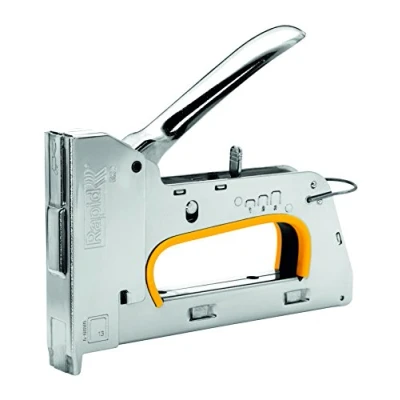 Imagen de Rapid Grapadora Profesional Manual PRO R30 para Grapas No. 13, Tapicería con Boquilla Extra Larga, 3 Posiciones Ajustables, Gatillo Ergonómico, Fabricada en Suecia (20510850)