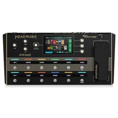 Imagen de HeadRush Prime Pedal Multiefectos Guitarra y Voz, Procesador de Modelado con Amp Cloner, Antares Auto Tune, WiFi, Pantalla Táctil, Looper Bluetooth