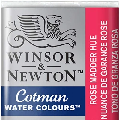 Imagen de Winsor &amp; Newton Cotman Acuarela En Pastilla, Tono De Granza Rosa, 1,9x1,6x1,1 cm