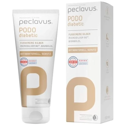 Imagen de Peclavus Crema para pies de plata Podo diabético, 100 ml