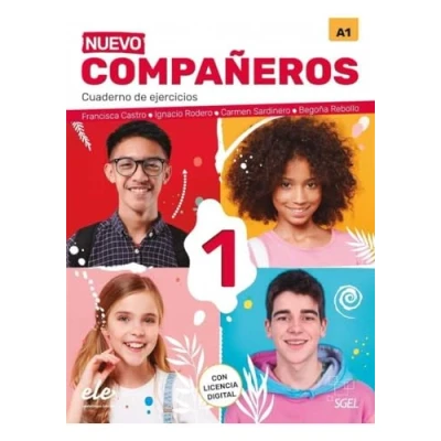 Imagen de Compañeros 1 Ejer + 3ª Edición: Cuaderno de ejercicios licencia digital (A1)
