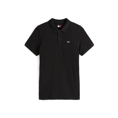 Imagen de Tommy Jeans TJM Slim Placket Polo Ext Dm0dm20676 Polo, Black (Black), XS para Hombre