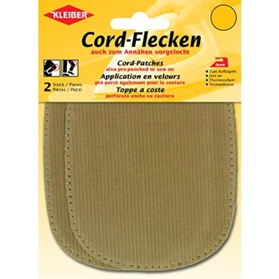 Imagen de Kleiber Coderas y Rodilleras, termoadhesivas o para coserlas, Color Beige, 2 por Paquete