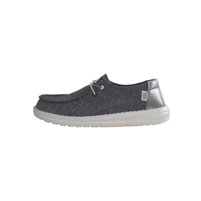 Imagen de Hey Dude Zapatos con cordones, Mujer, Talla: 40, Grigio scuro Fibra sintética