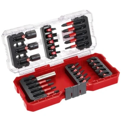 Imagen de Original Einhell S CASE 28 piece impact resistant bit set (25 mm bits, 50 60 holder, sockets incl. storage box)