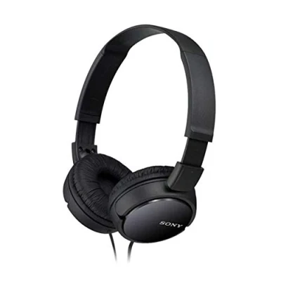 Imagen de Sony MDR ZX110 Auriculares de diadema plegables, color negro (Reacondicionado)