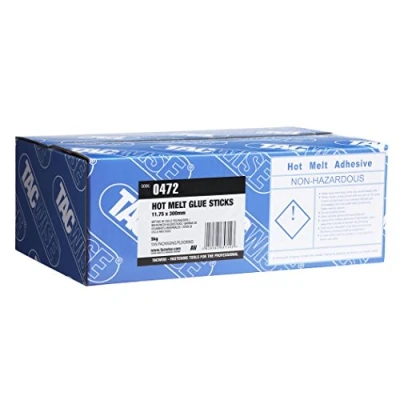 Imagen de Tacwise 0472 Barras de Pegamento Termofusible, 11,75 mm x 300 mm, Paquete 160, Marrón Claro