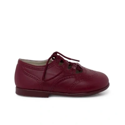 Imagen de Pisamonas Inglesito/Zapatito Inglés Piel Size 24 Color Burdeos