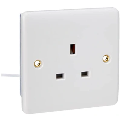 Imagen de Knightsbridge Interruptor de dirección con Borde Curvado, Blanco, CU7000U