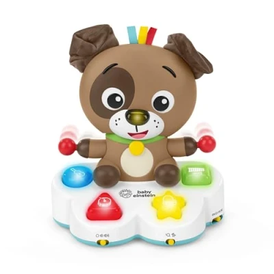Imagen de Baby Einstein Drum &amp; Learn Dean Musical Learning Toy Juguete para bebé, Color Tambor y aprende, S (Kids2, Inc. 16830)
