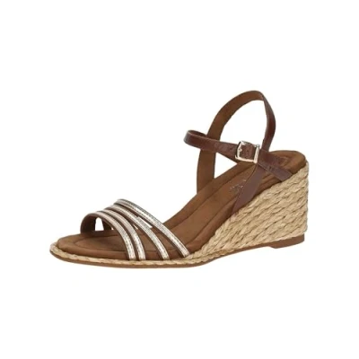 Imagen de CAPRICE Mujer 9 28305 42, Sandalias con cuña, Cognac Comb, 39 EU