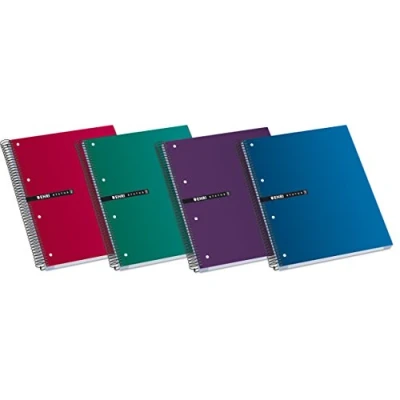 Imagen de Enri Status Pack de 5 cuadernos en espiral, tapa extradura, A4+