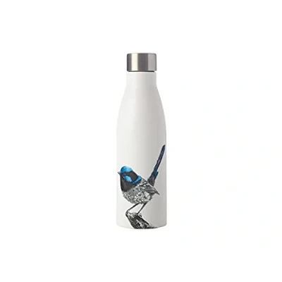 Imagen de Maxwell &amp; Williams Marini Ferlazzo Botella Térmica de Agua con Diseño Maluro Soberbio Acero Inoxidable 18/10, 500 ml Blanco