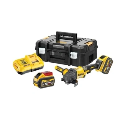 Imagen de DeWalt DCG418X2 QW angle grinder 125mm 54V FV 2x9Ah Black Yellow