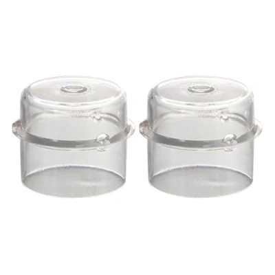 Imagen de 2 tapas transparentes para batidoras extraíbles y vaso medidor de 5 6