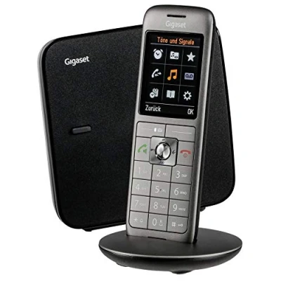 Imagen de Gigaset CL 660 Teléfono (Teléfono DECT, Terminal inalámbrico, Altavoz, 400 entradas, Antracita, Negro)