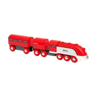 Imagen de BRIO 335576 Tren aerodinámico, Trenes Vagones Vehículos, Edad Recomendada 3+