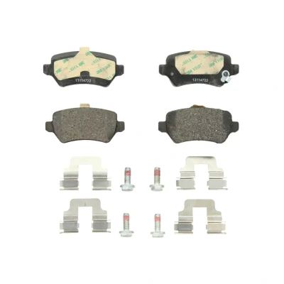 Imagen de DELPHI LP2188 Juego de pastillas freno con avisador acústico desgaste lámina adhesiva accesorios OPEL: Zafira A, Corsa C Hatchback