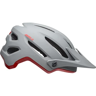 Imagen de BELL 4forty MIPS Casco de Bicicleta, Unisex Adulto, Colgador acantilados Mate, Gris Brillante/carmesí, XL