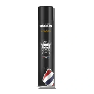 Imagen de Morfose Ossion Premium Berber Line Spray para el cabello, fijación extrafuerte, 400 ml
