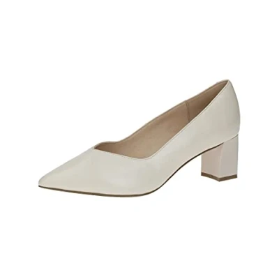 Imagen de CAPRICE 9 22408 20, Bomba Mujer, Beige (White Matt), 38.5 EU