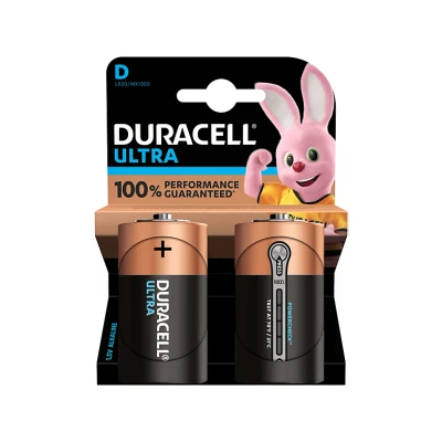 Imagen de Pilas D Duracell Ultra Power 2 Ud