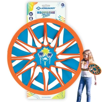 Imagen de Schildkröt Disco de Neopreno, Ø30cm, Frisbee Suave, Nuevo Diseño, Verde/Azul, 970352