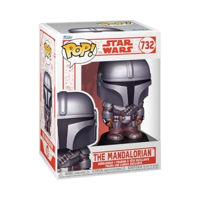 Imagen de Funko Pop! Star Wars: Holiday The Mandalorian​ Figura de Vinilo Coleccionable Idea Regalo Mercancia Oficial Juguetes para Niños y Adultos Movies Fans Muñeco Coleccionistas