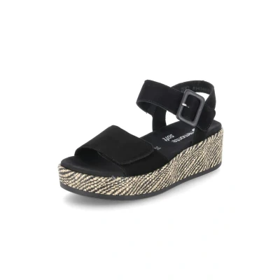 Imagen de Remonte sandalias para mujer D1N54, sueltas mujer, Negro 02., 41 EU